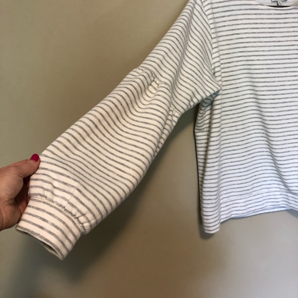 Lucky Brand Striped Sweatshirt - Picture 2 of 4